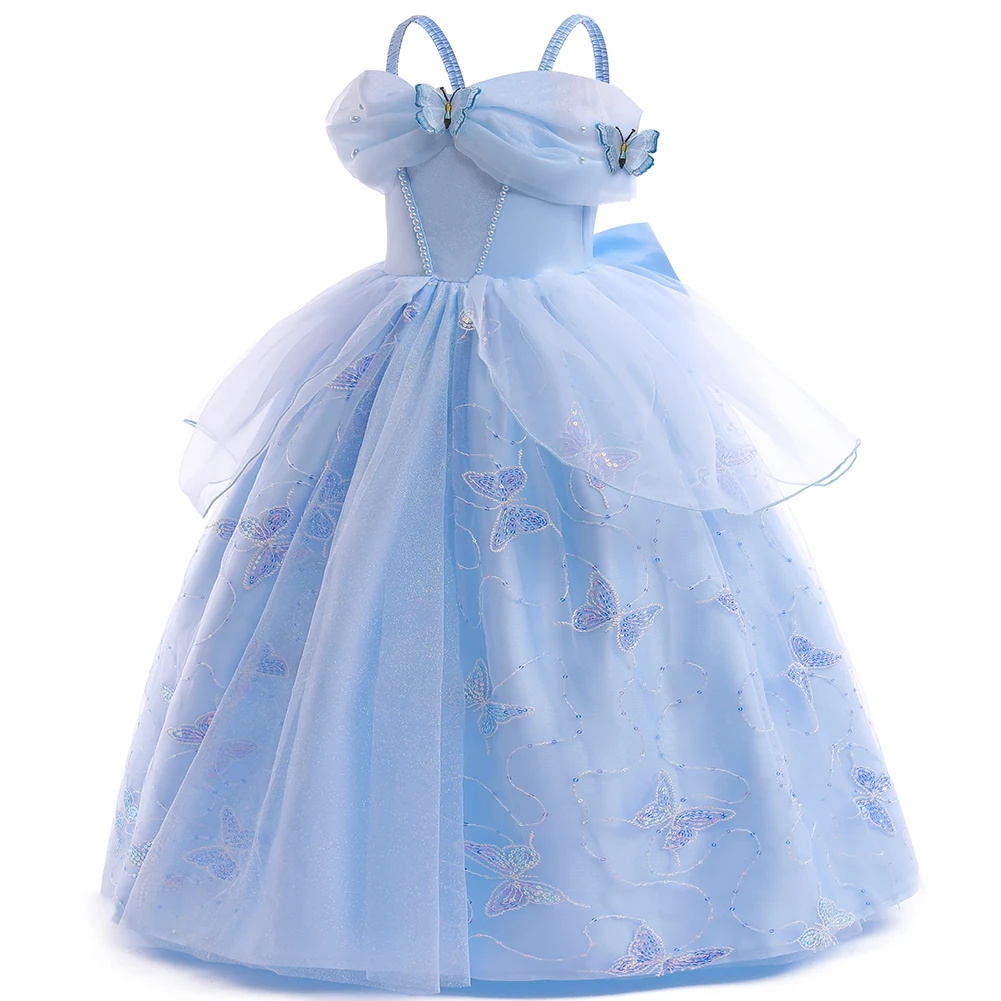 Cinderella Girls Blue Cosplay  - огляд і ціна Evening Gown