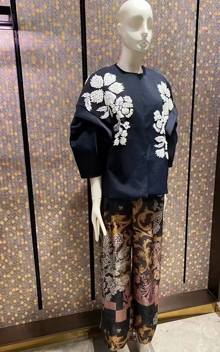 Haute Couture 3D Flower Silk B - огляд і ціна Womens Blazer