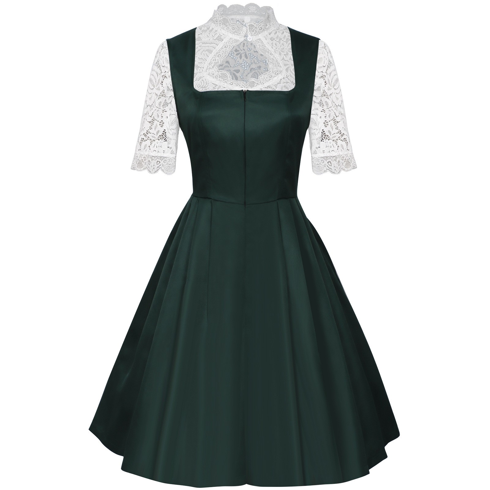 Pleats Set Print Elegant with  - огляд і ціна Lace Dress
