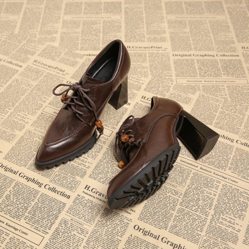 French Deep Mouth Block Heel S - огляд і ціна Pump Heel Block