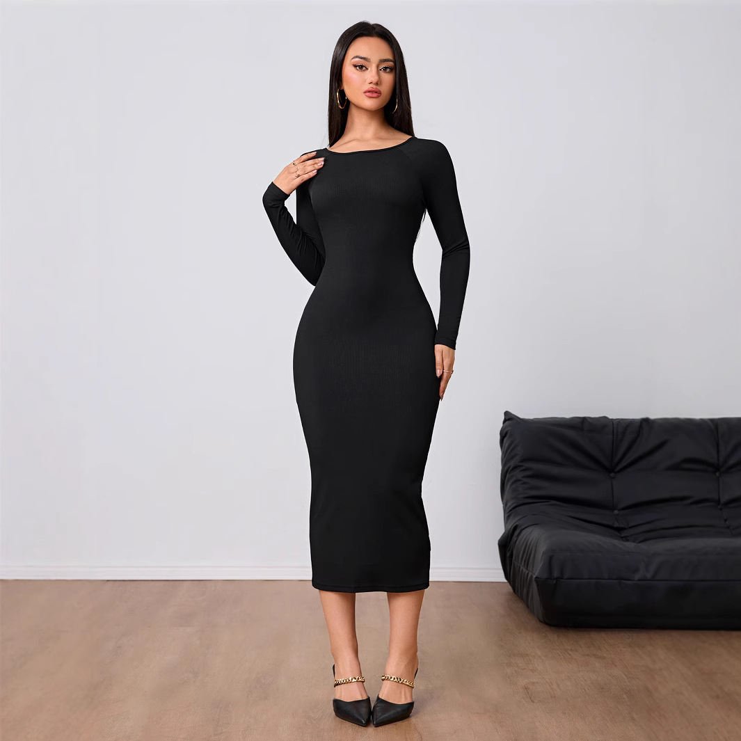 Women Fashion Simple Dress Spr - огляд і ціна Midi Dress