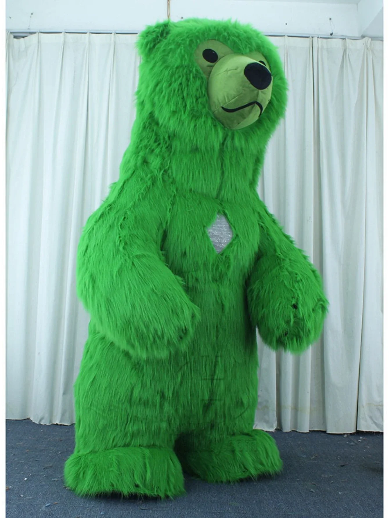 Furry Green Bear Inflatable Ma - огляд і ціна Wedding Dress