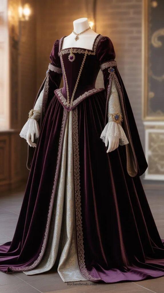 Vintage Duchess Purple Prom Go - огляд і ціна Evening Gown