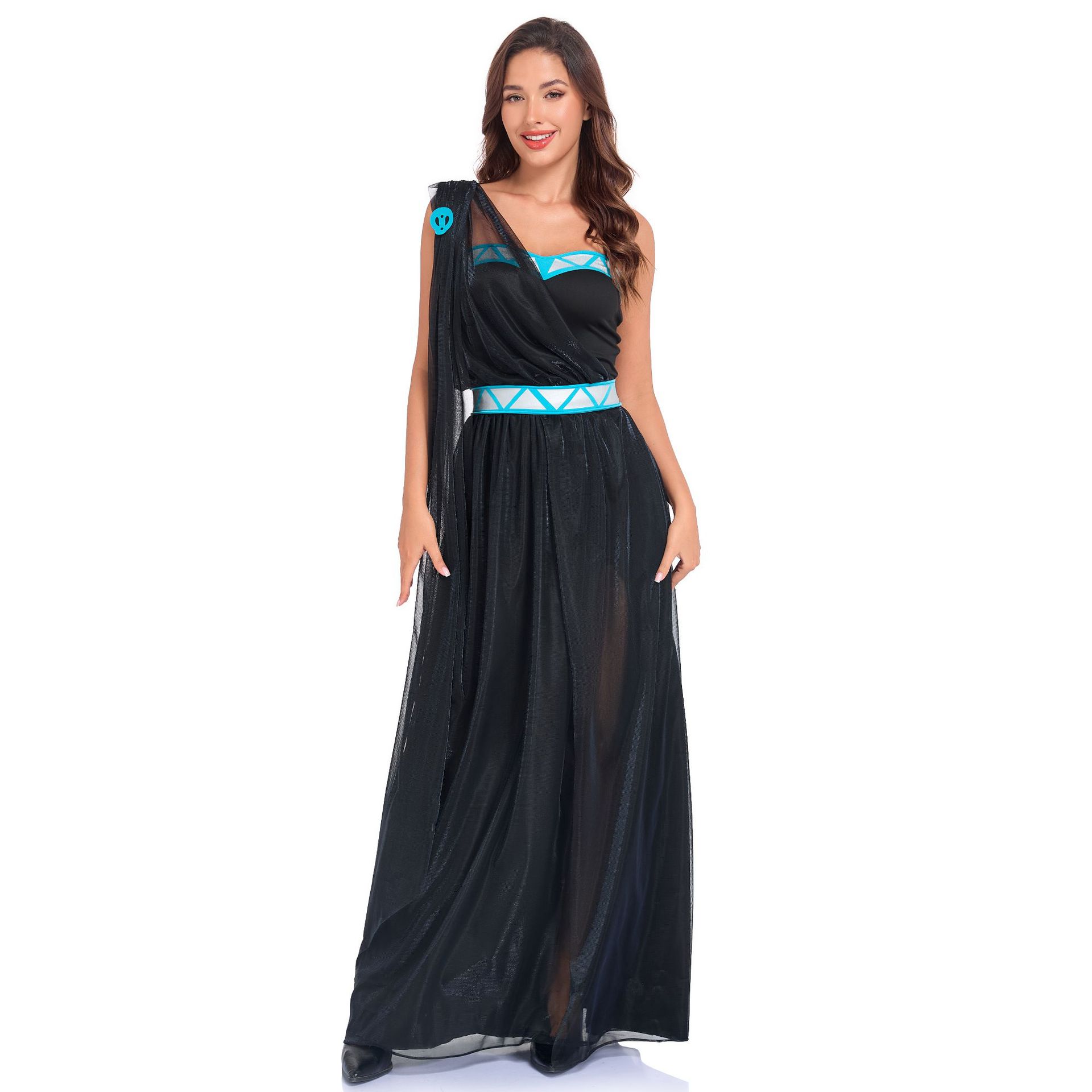 Women Greek Goddess Costume On - огляд і ціна Evening Gown