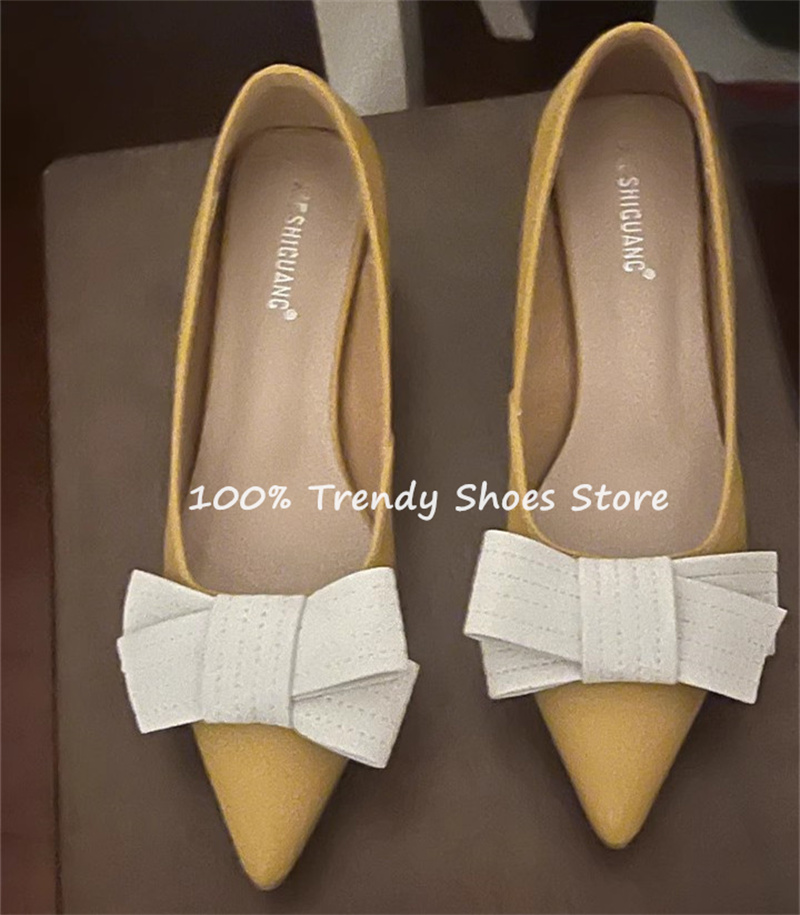 Butterfly Knot Decor Women Sli - огляд і ціна Womens Heels