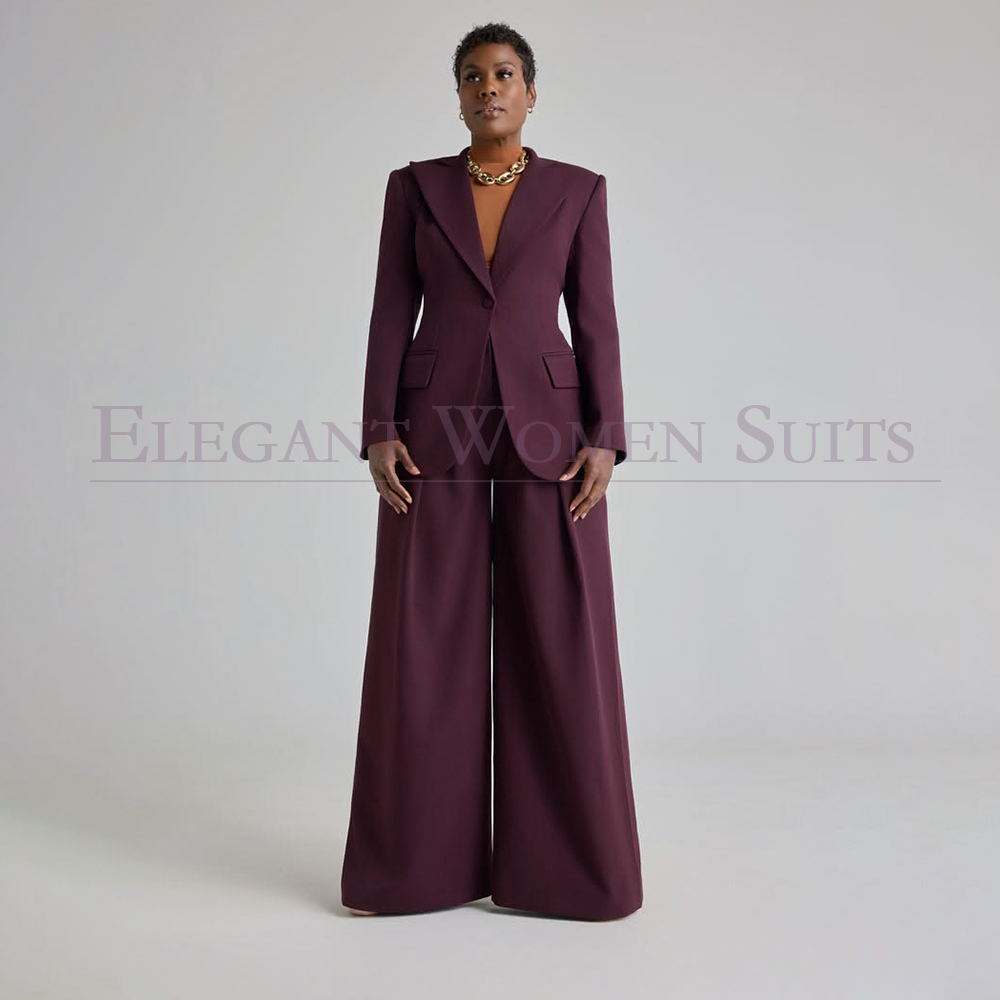 Bespoke Women's Suits Wide Leg - огляд і ціна Womens Blazer
