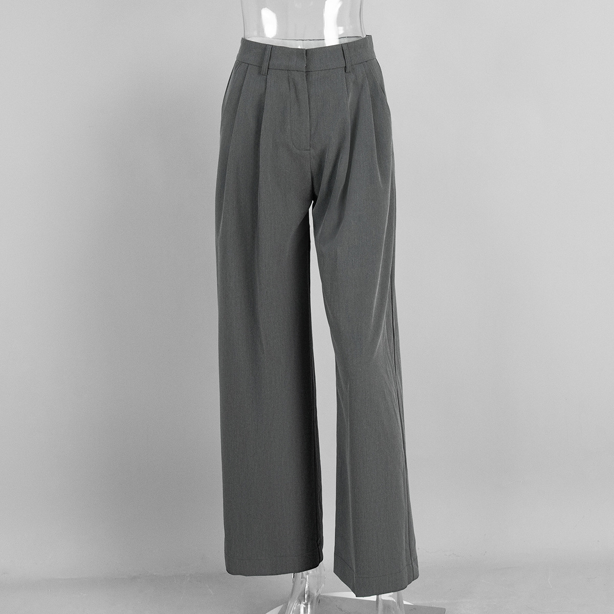 Women Suit Pants Wide Leg Trou - огляд і ціна Tailored Trouser Wide