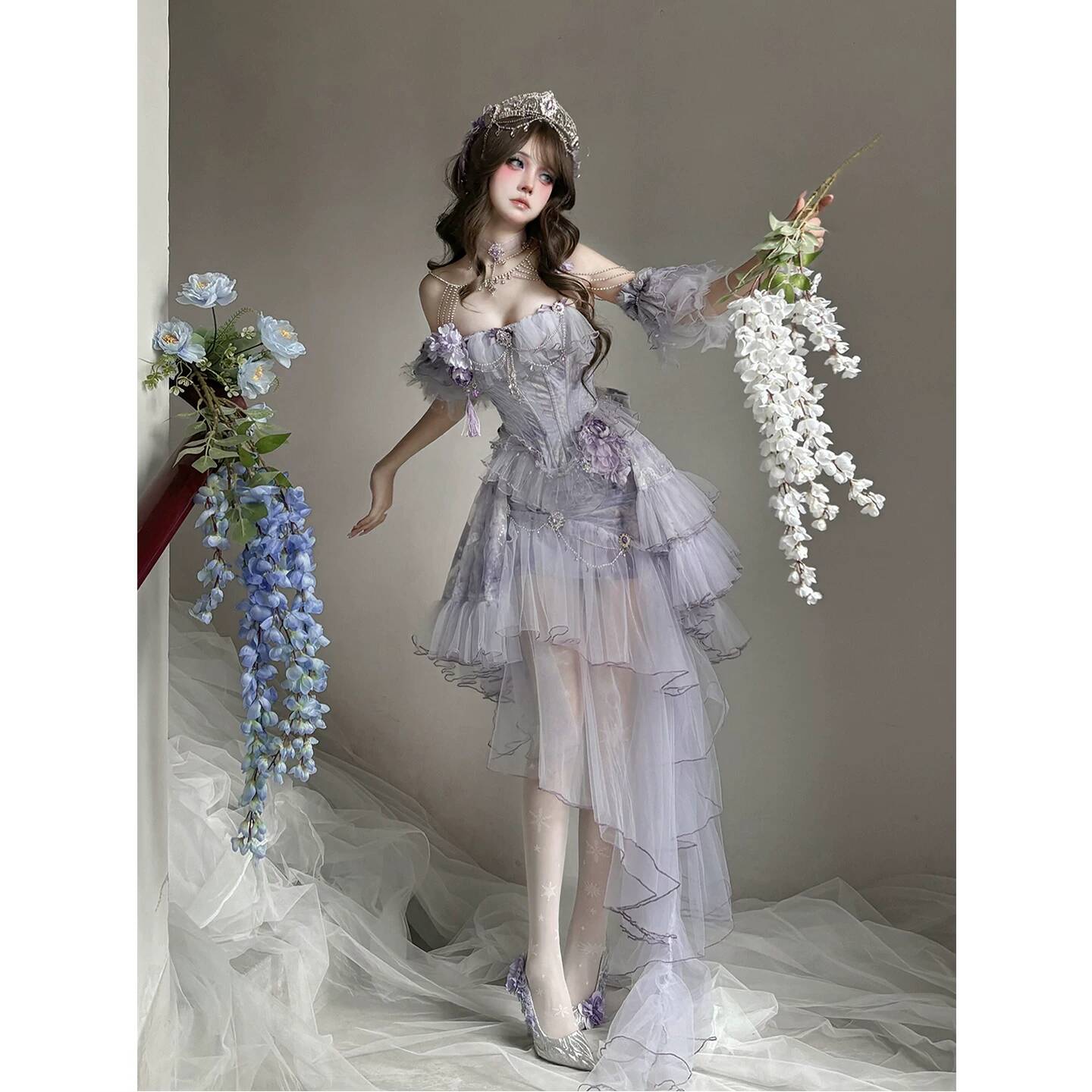 Violet Poetry Fog Lolita Dress - огляд і ціна Formal Dress