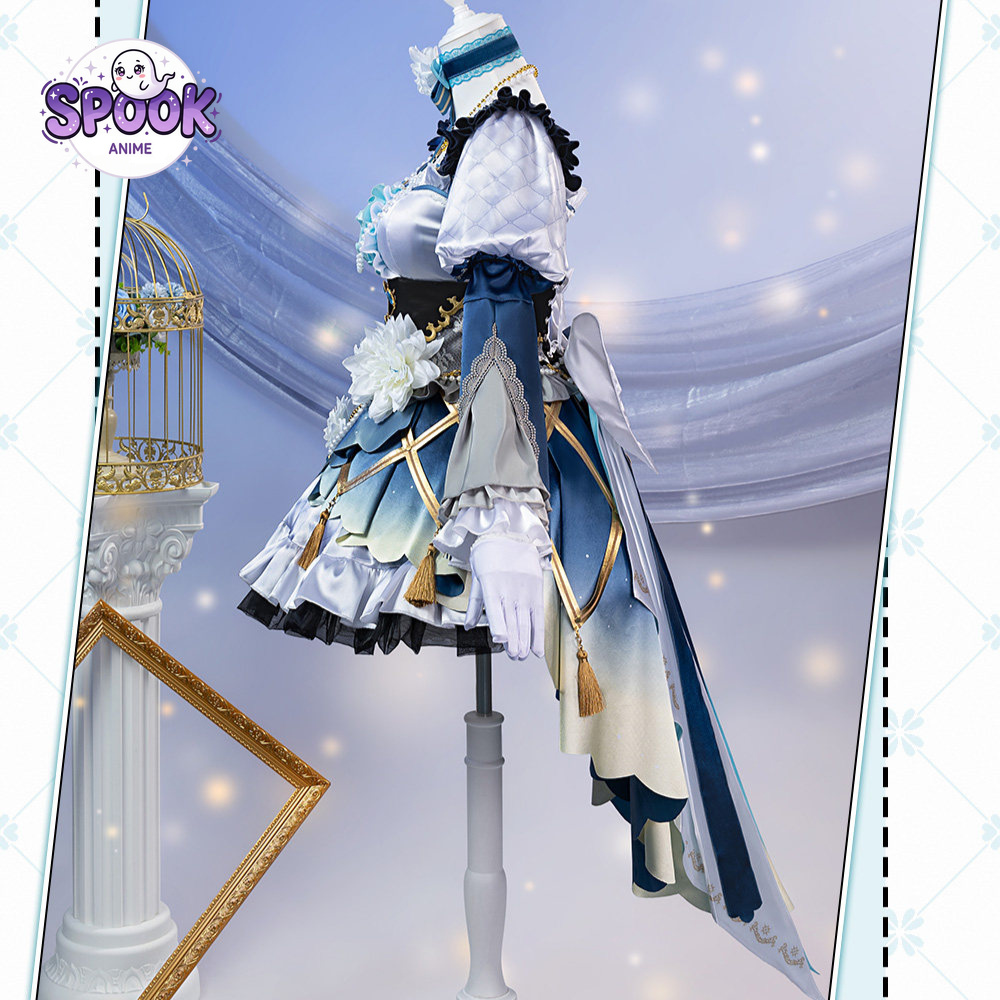 Blue White Lolita Dress Sayo H - огляд і ціна Evening Gown